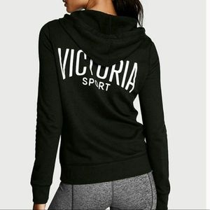 Victoria’s Secret Sweatshirt With Hoodie & Front Zip
